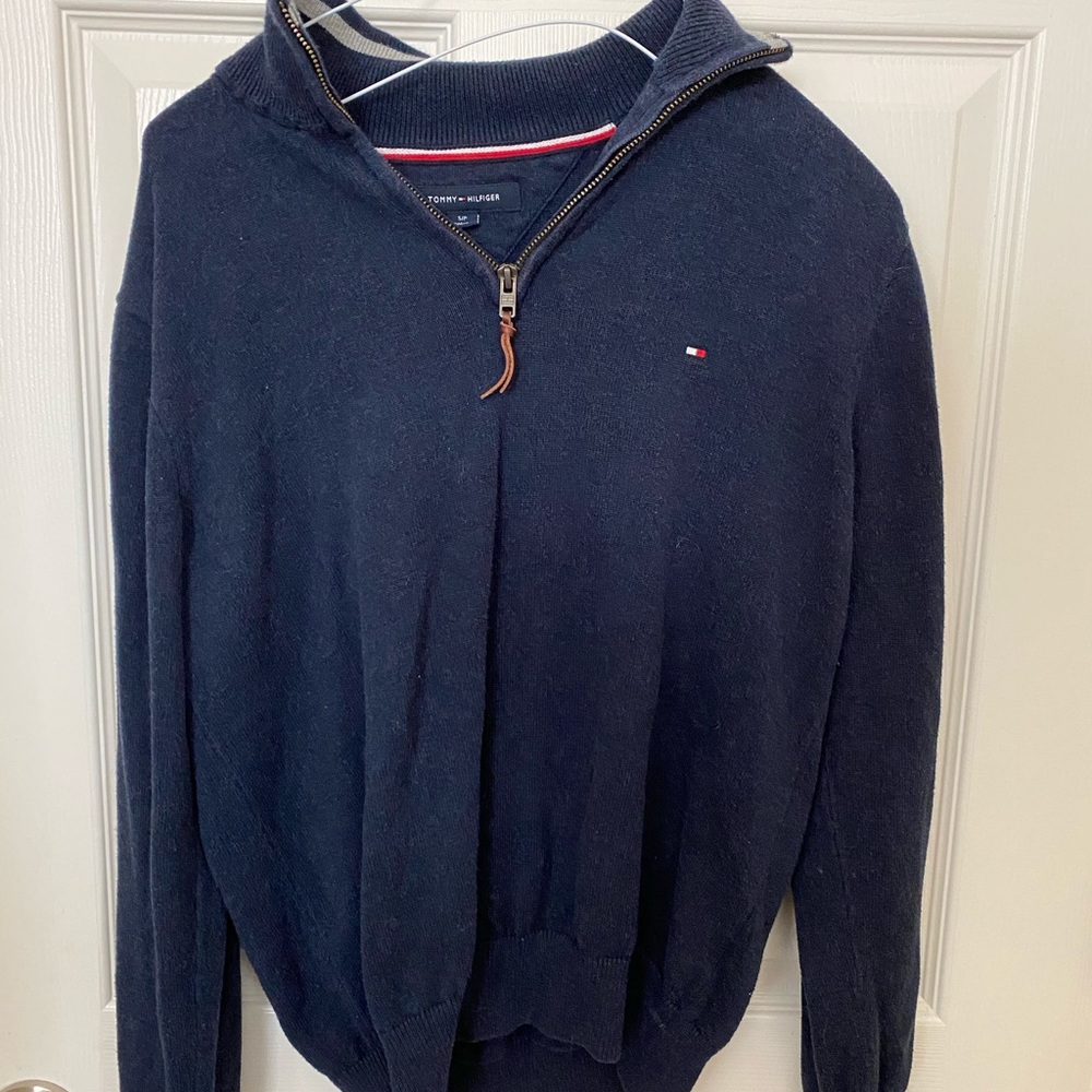 Blue Tommy Hilfiger Crewneck